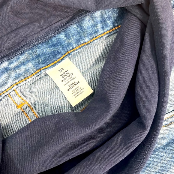 Maternity Skinny Blue Jeans | Size S - Picture 2 of 3